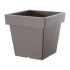 Горшок для цветов LOFLY Square Low 24см Серый