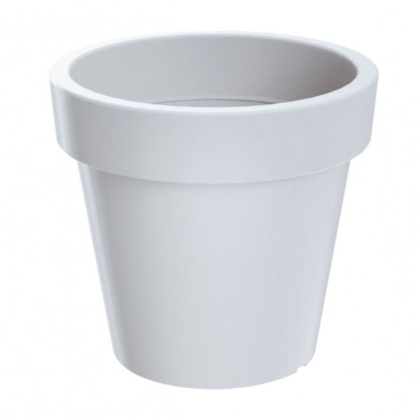 Горщик для квітів LOFLY 35см круглий Білий