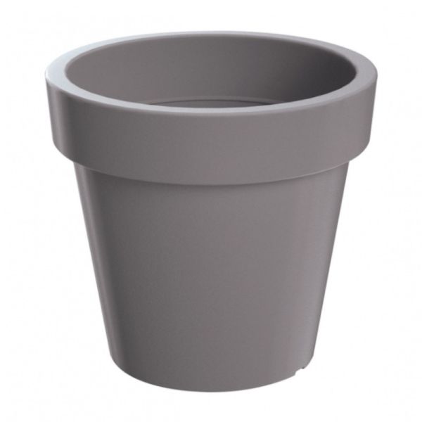 Горщик для квітів LOFLY 35см круглий Сірий