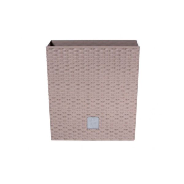 Горщик для квітів RATO Square Low 17 см, H-17 см Мокка