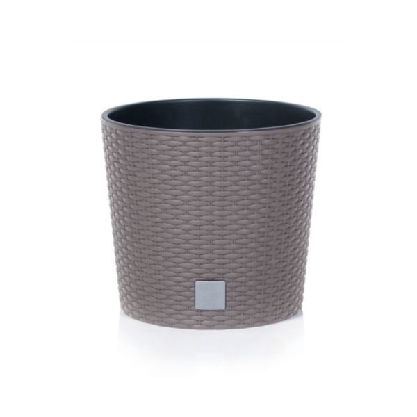 Горщик для квітів RATO Round 25 см, H-22,4 см Мокка
