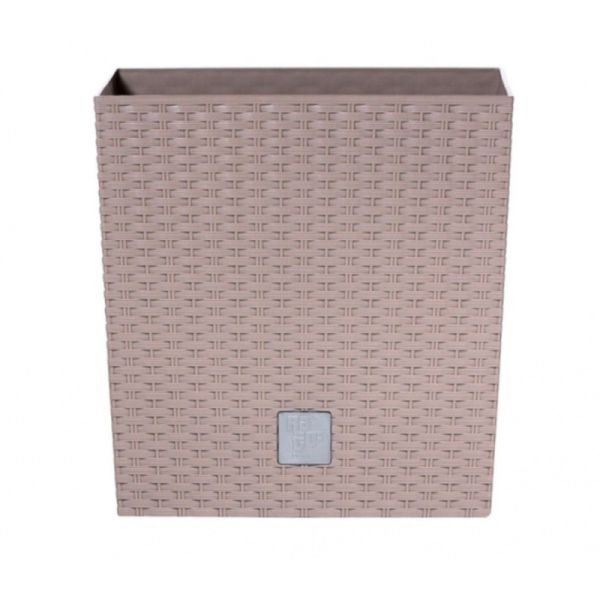 Горщик для квітів RATO Square Low 26,5 см, H-26,6 см Мокка
