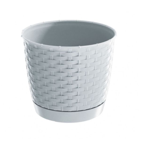 Горщик для квітів Ratolla Round 22см Білий
