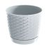 Горщик для квітів Ratolla Round 25см Білий