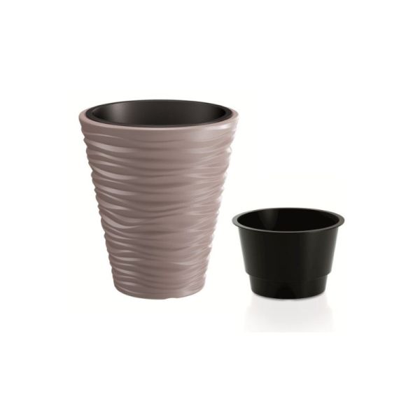 Горщик для квітів Sand 30см Мокка
