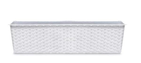 Балконний ящик Ratolla Case 90см Білий