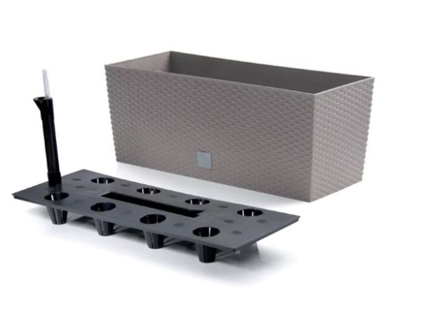 Балконний ящик RATO CASE 60см з автополивом Мокка