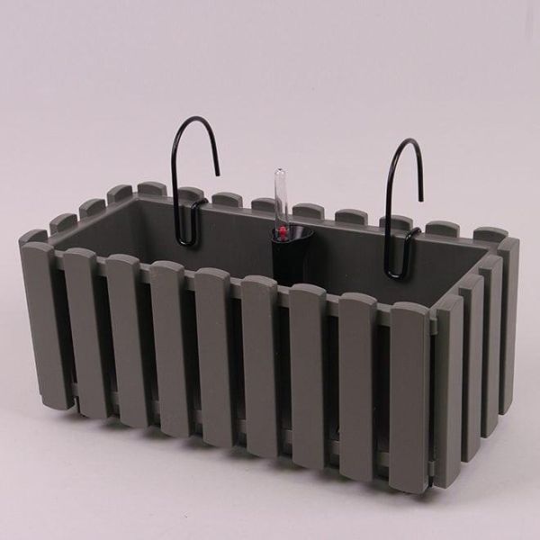 Балконный ящик подвесной Boardee Fencycase W 58см Серый