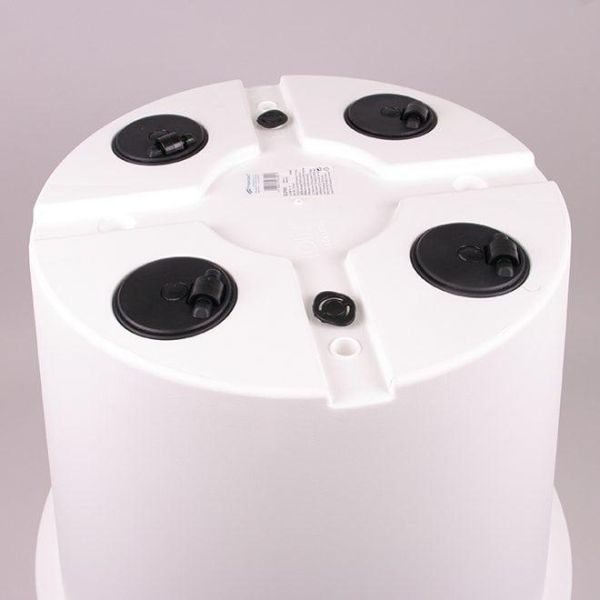 Горшок для цветов на колесиках LOFLY 600мм круглый Белый