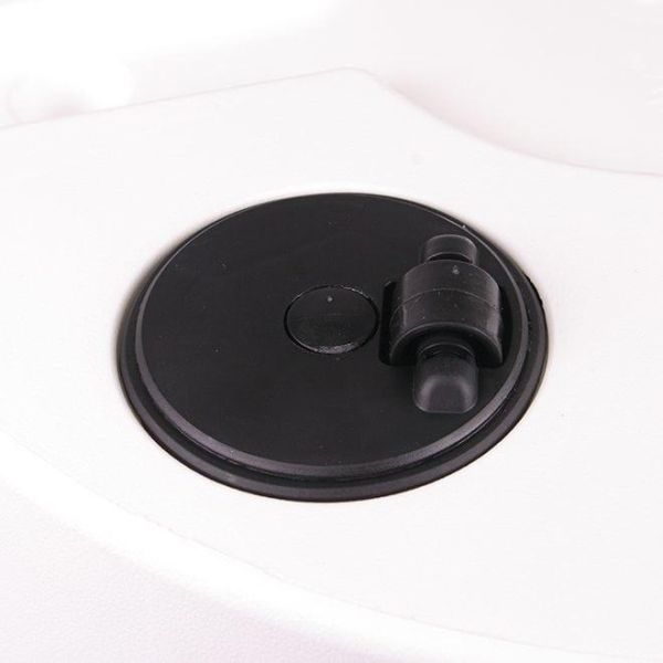 Горшок для цветов на колесиках LOFLY 600мм круглый Белый