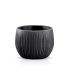 Горщик для квітів Beton Bowl 18см Чорний