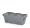 Балконный ящик Cube Case Beton Effect 60см Маренго мраморный