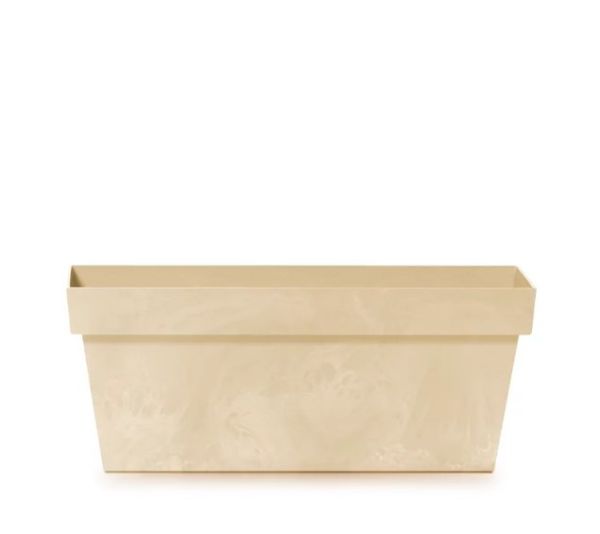 Балконна шухляда Cube Case Beton Effect 60см Крем мармуровий