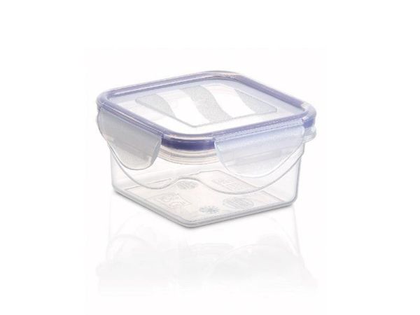 Ємність вакуумна квадратна CLICK WITH LOCK 0,3 л (9,5х9,5х5см)