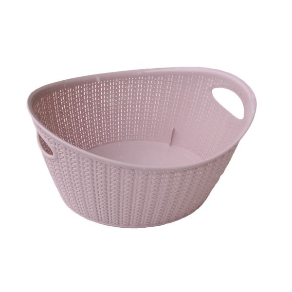Корзина KNIT овальная, 9л Пурпурно-розовый