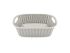 Кошик KNIT прямокутний, 3л Сірий металік