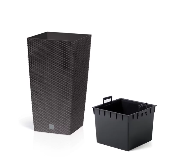 Горщик для квітів RATO Square 22,5 см, H-42,1 см Коричневий