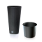 Горшок для цветов RATO Tubus 25 cм, H-47,6 см Антрацит
