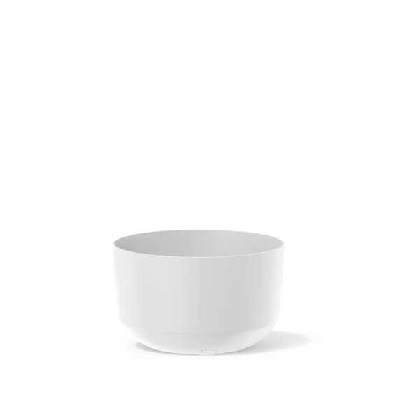 Горщик для квітів круглий GRACIA STANDART 40 см Білий