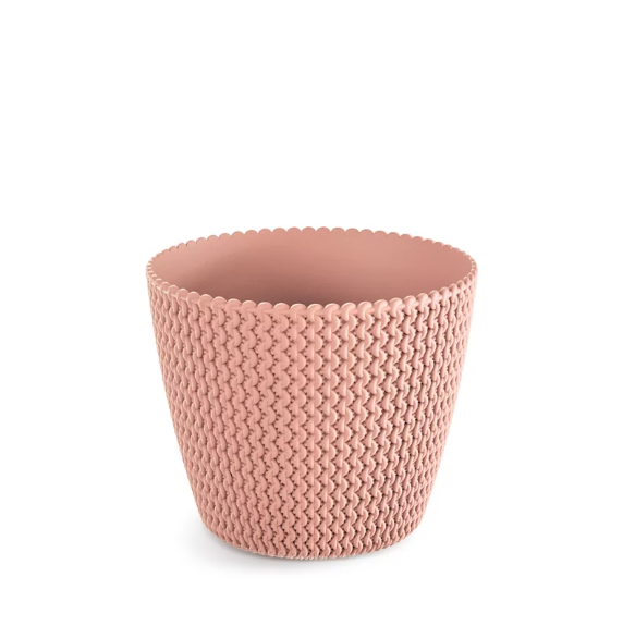 Горщик круглий Splofy 26см Персиковий