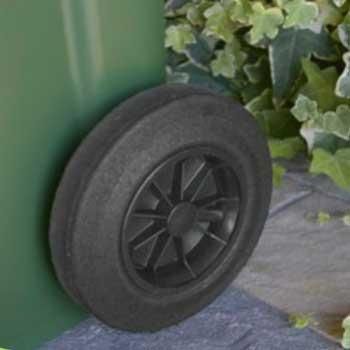 Мусорный бак Stefanplast Bidone carrellato 120 л с педалью Зеленый