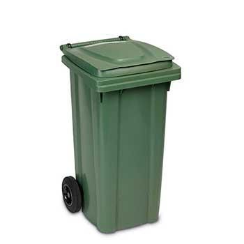 Мусорный бак Stefanplast Bidone carrellato 120 л Зеленый