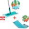 Комплект: Швабра Leifheit Combi Mop Micro Duo  + Сменная Губка для паркета Extra Soft