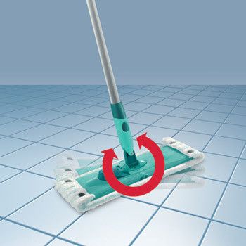 Комплект: Швабра Leifheit Combi Mop Micro Duo + Змінна Губка сухого збирання Static Plus