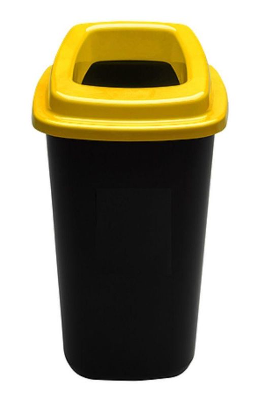 Мусорный бак для сортировки мусора SORT BIN 28л Желтый