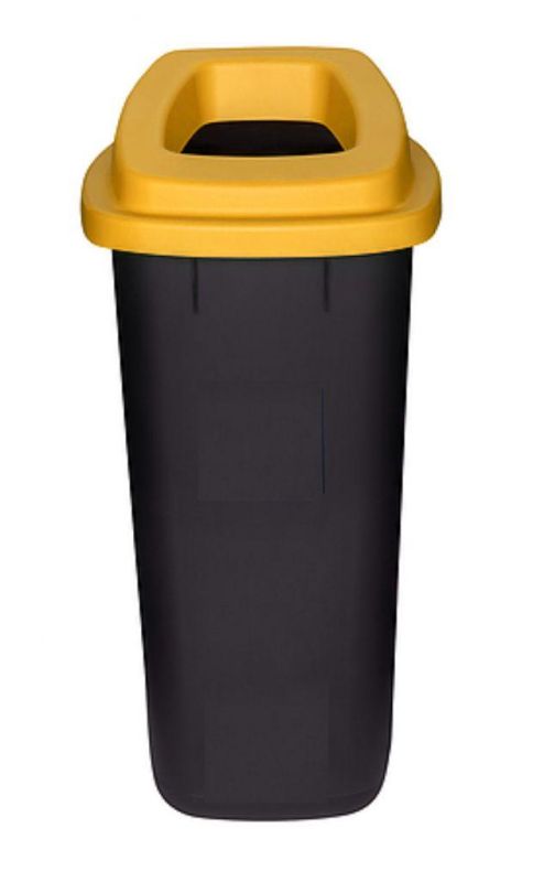 Мусорный бак для сортировки мусора SORT BIN 90л Желтый