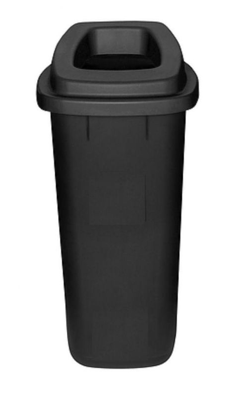 Мусорный бак для сортировки мусора SORT BIN 90л Черный