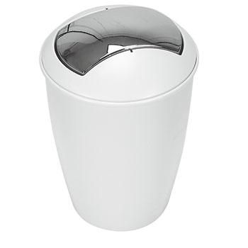 Ведро для мусора Spirella ATLANTA Белый