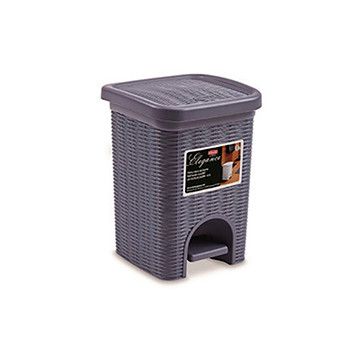 Мусорное ведро Stefanplast Elegance 6 л с педалью Темно-синий