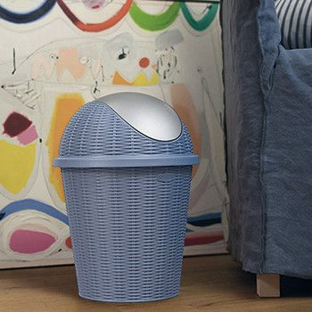 Мусорное ведро Stefanplast Elegance 10 л Белый