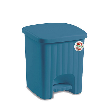 Ведро для мусора с педалью Stefanplast PEDALINA 4.5л Синий