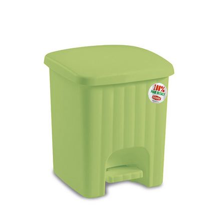 Ведро для мусора с педалью Stefanplast PEDALINA 4.5л Оливковый
