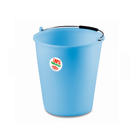 Ведро с ручкой Stefanplast 12л Голубое