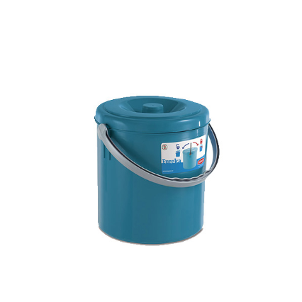 Ведро с крышкой Stefanplast EUREKA 20л Синий