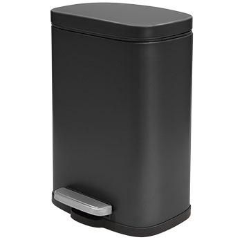 Ведро для мусора с педалью Spirella AKIRA Черный