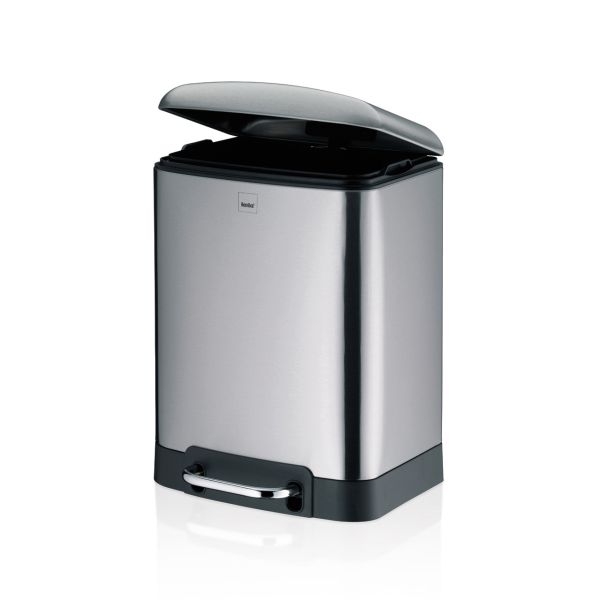 Ведро с педалью Kela Davino 6л Серебристый матовый