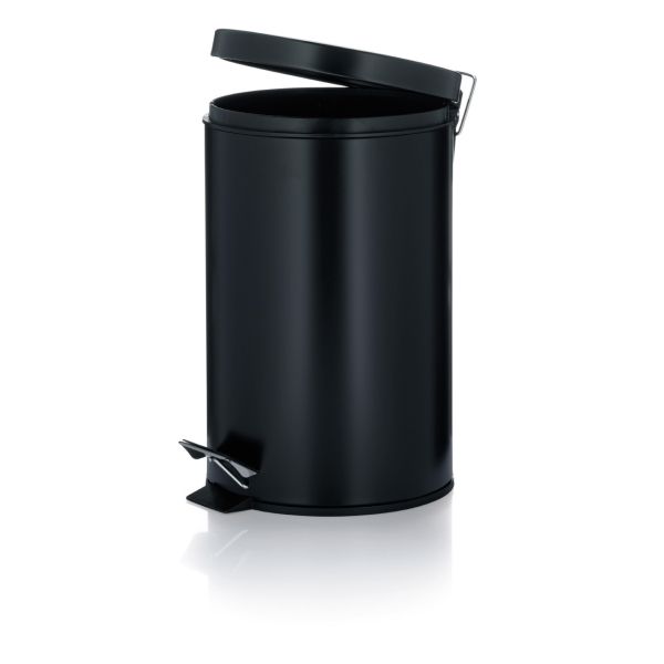 Ведро с педалью Kela Leandro 12л Черный