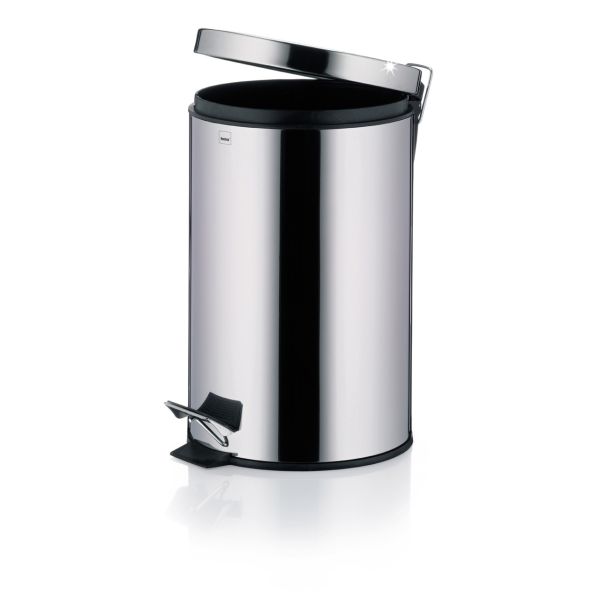 Ведро с педалью Kela Nila, 12л Серебристый Матовый