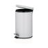 Ведро для мусора с педалью Kela Monaco, 3л Белый