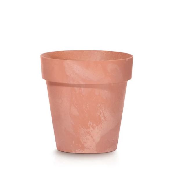 Горщик для квітів Prosperplast Cube Beton Effect 30 см Терра мармуровий