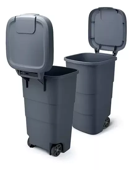 Бак для сміття wheeler 110 л, сірий