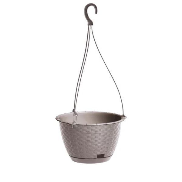 Горшок круглый подвесной Ratolla Round W 21,5см Мокка