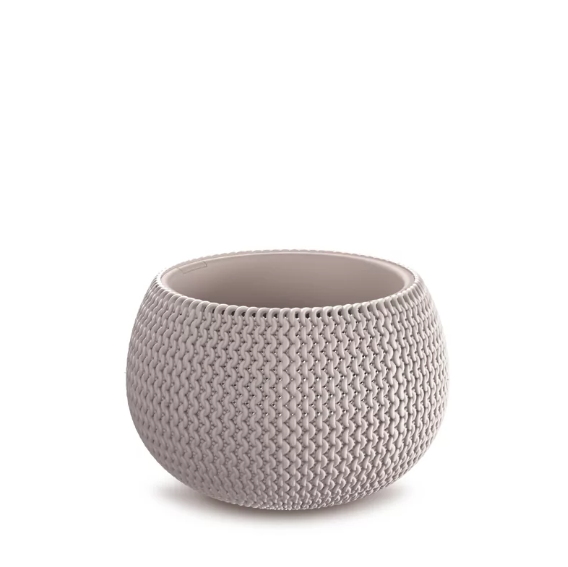 Горщик круглий Prosperplast Splofy Bowl 24 см Мокка