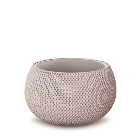 Горщик круглий Prosperplast Splofy Bowl 37 см Мокка