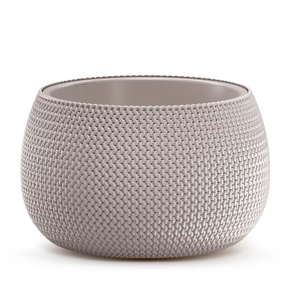 Горщик круглий Prosperplast Splofy Bowl 48 см Мокка