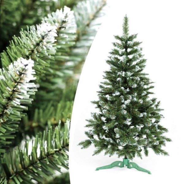 Искусственная ель КАРПАТСКАЯ с белыми кончиками 200 см